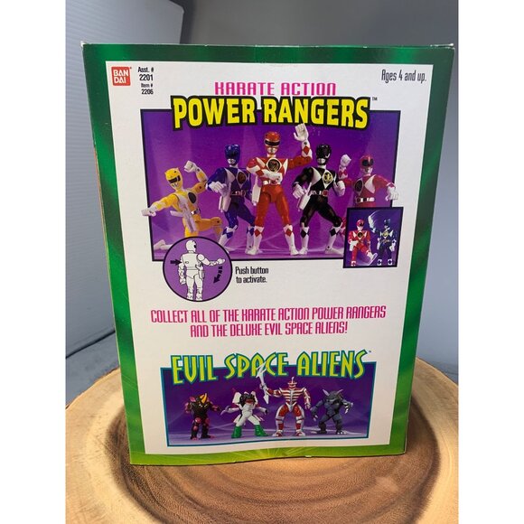 Mighty Morphin Power Rangers Karate Action Billy 8" Figure 2201 Bandai 1994 Vint - Picture 3 of 8